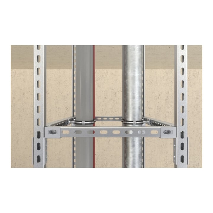 fischer Connecteur de rails PFUF 4D zl