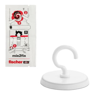fischer Crochets adhésifs Multipack (3)