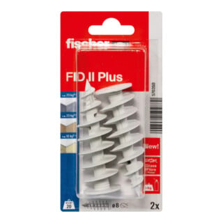 fischer Dämmstoffdübel FID II Plus im Blister