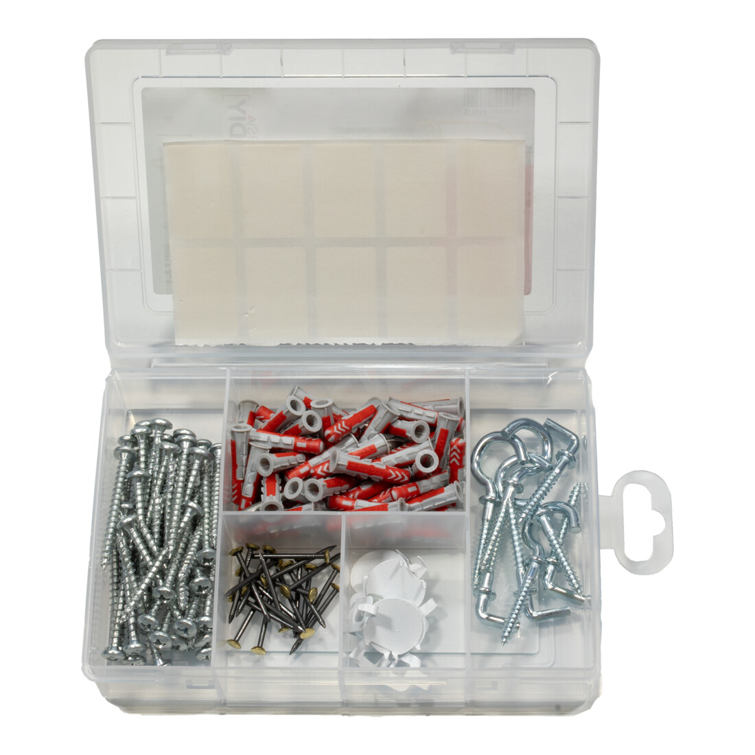 fischer Décoration easyDIY Box + Vis (141 pièces)