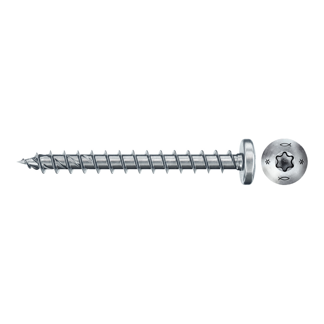 Fischer Deutschl. Spanplattenschr.Pwr-Fast 2 4, 5x40 PH blvz VG TX 670332