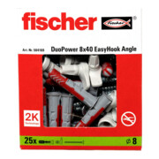 fischer  Deuvel EasyHook Hoek 8 DuoPower-4