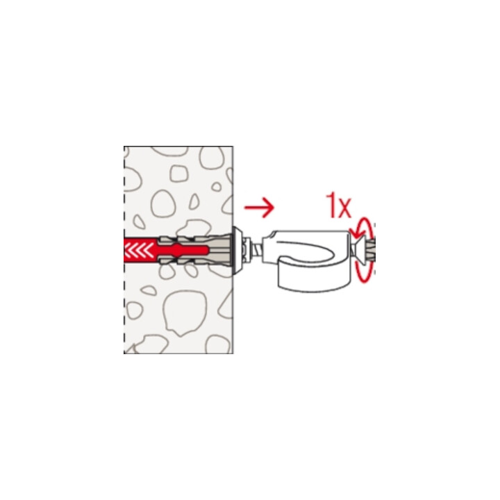 fischer  Deuvel EasyHook Loop 6 DuoPower
