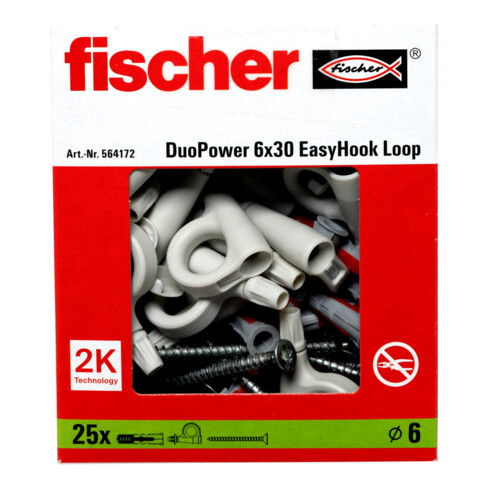 fischer  Deuvel EasyHook Loop 6 DuoPower