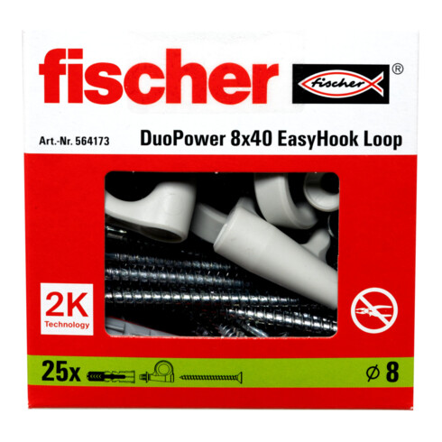 fischer  Deuvel EasyHook Loop 8 DuoPower