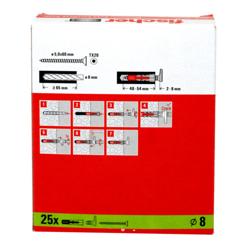 fischer  Deuvel EasyHook Loop 8 DuoPower