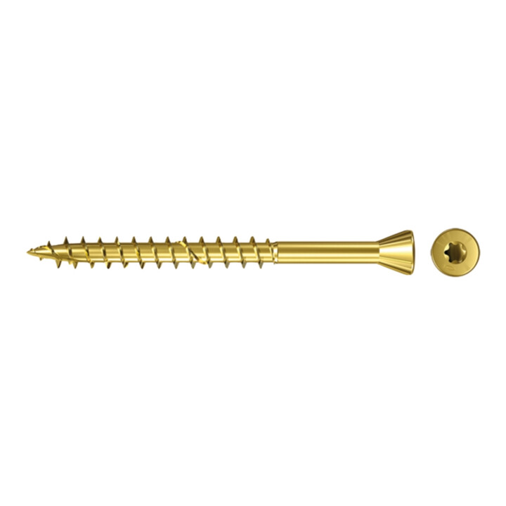 fischer Dielenschraube 3,5x35 Senkk. gevz TG TX