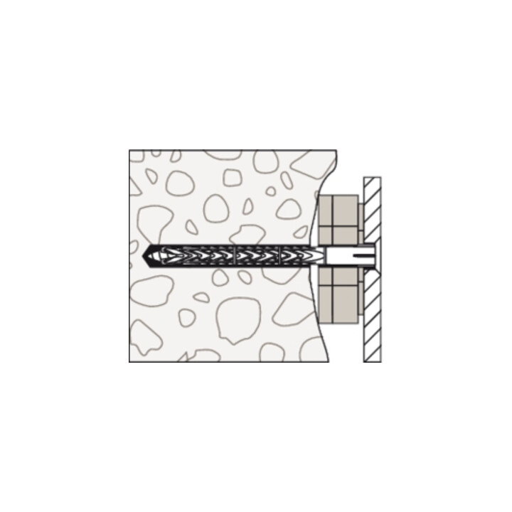 fischer Disque de compensation d'espacement DAD 1 mm