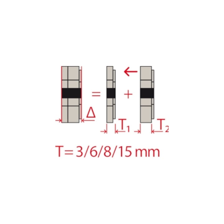 fischer Distanz-Ausgleichs-Disk DAD 1mm