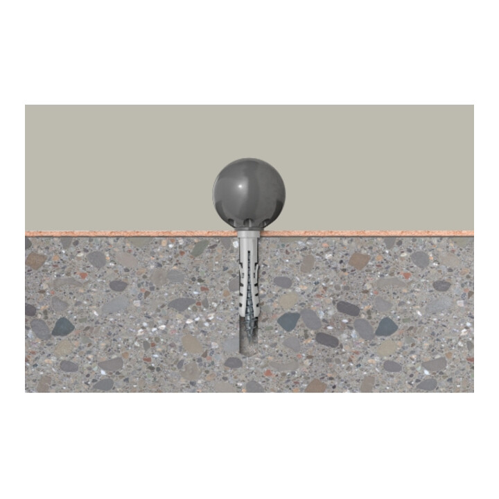 fischer door stop TS 8 S noir
