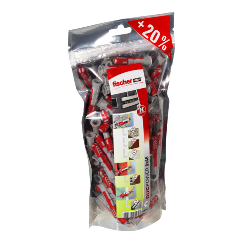 fischer Dübel Big Pack DuoPower 8 (120)