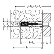 fischer Dübel Big Pack DuoPower 8 (120)-5