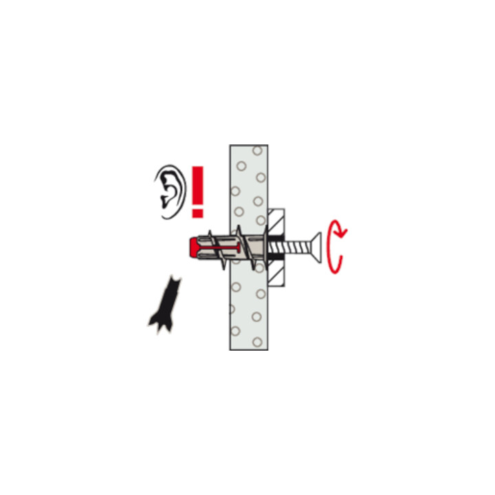 fischer Dübel DuoBlade LD