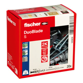 fischer Dübel DuoBlade S LD