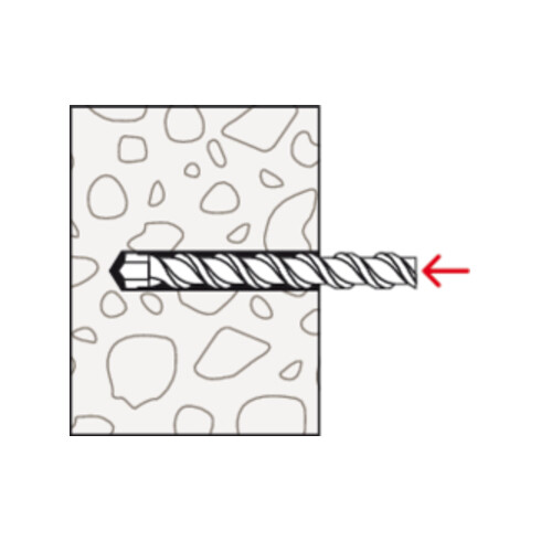 fischer Dübel DuoPower 10x80 S LD