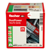 fischer Dübel DuoPower 14x70 S LD-4