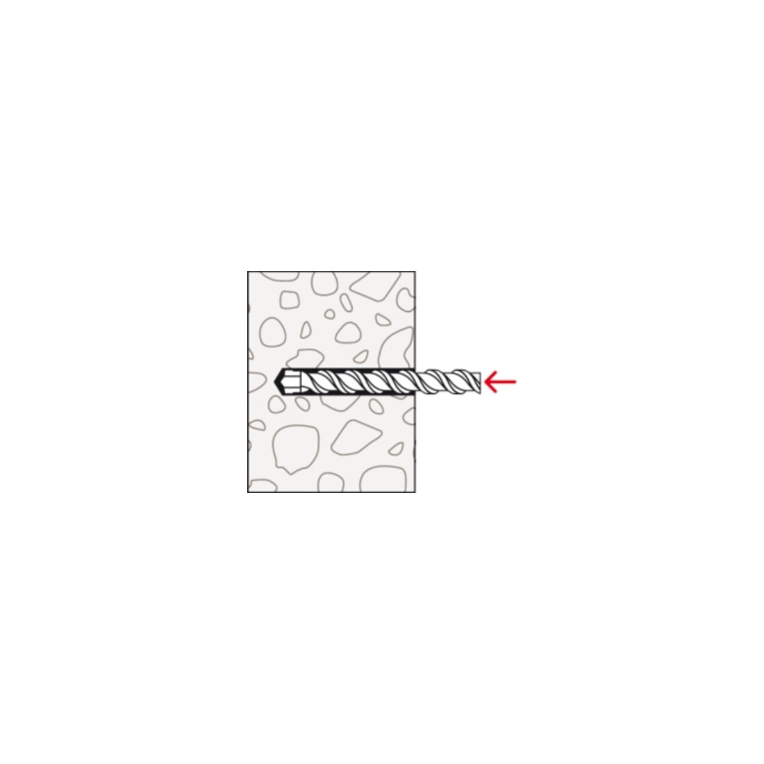 fischer Dübel DuoPower 8x65 LD