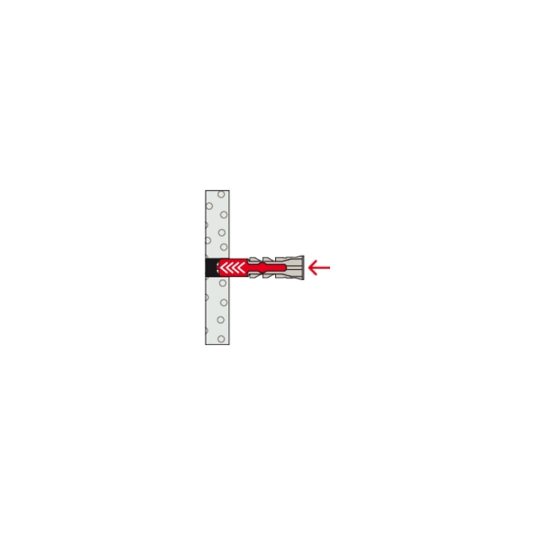 fischer Dübel DuoPower 8x65 LD