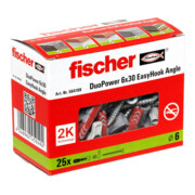 fischer Dübel EasyHook Angle 6 DuoPower-5