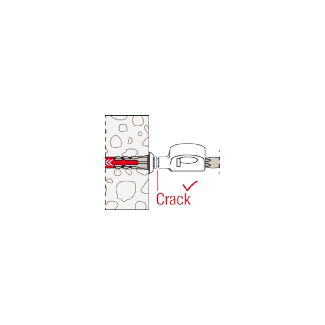 fischer Dübel EasyHook Loop 6 DuoPower