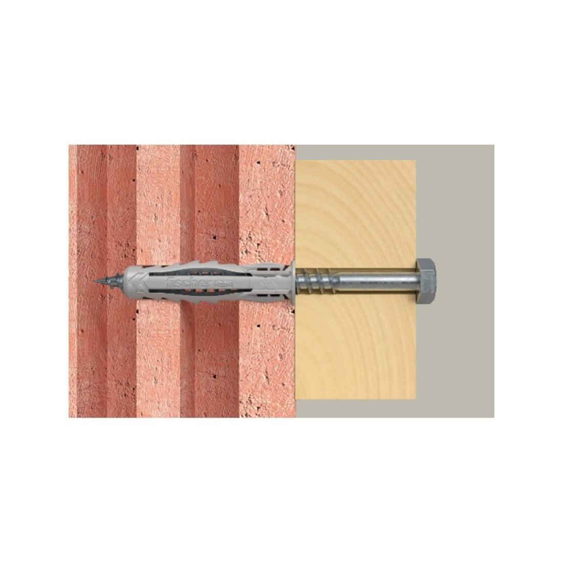 fischer Dübel SX Plus 10x50 K