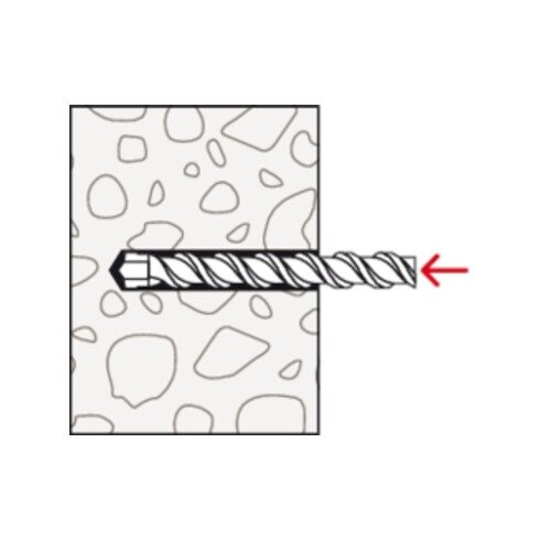 fischer Dübel SX Plus 10x80