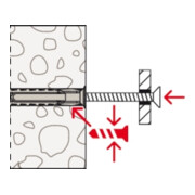 fischer Dübel SX Plus 6x30 S-5
