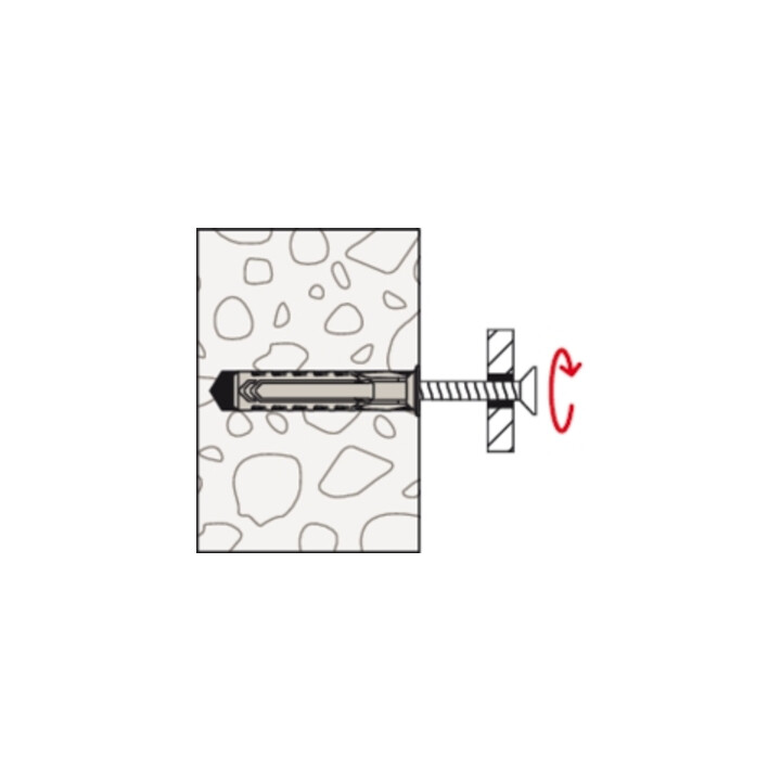fischer Dübel SX Plus 6x30 S