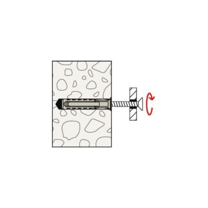 fischer Dübel SX Plus 6x30 S