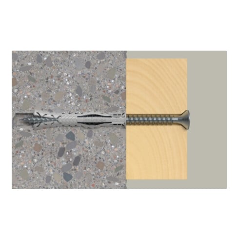 fischer Dübel SX Plus 6x50 K