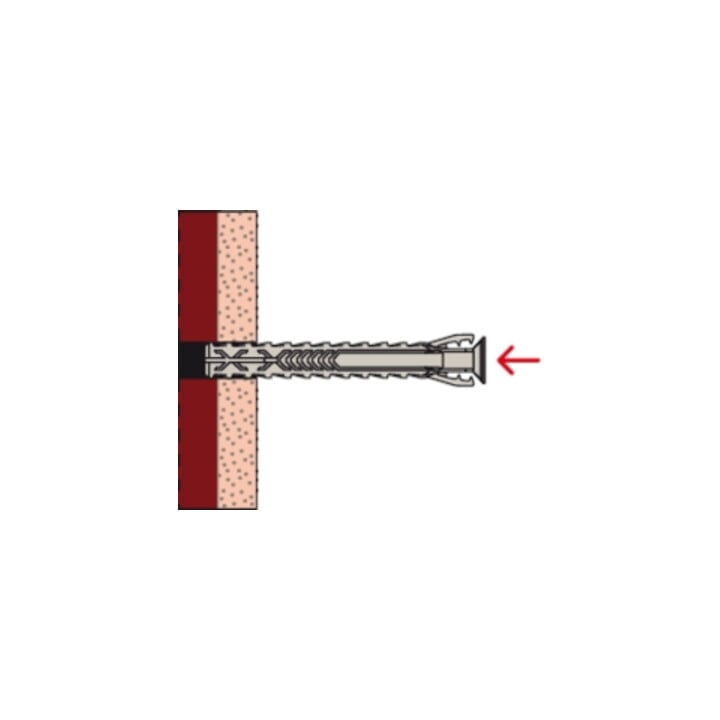 fischer Dübel SX Plus 8x40 BigPack (120)