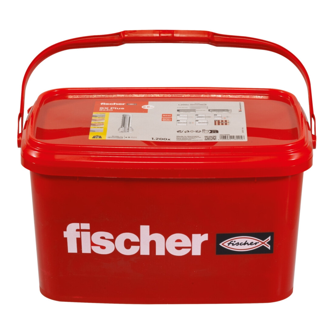 fischer Dübel SX Plus 8x40 Eimer (1.200)