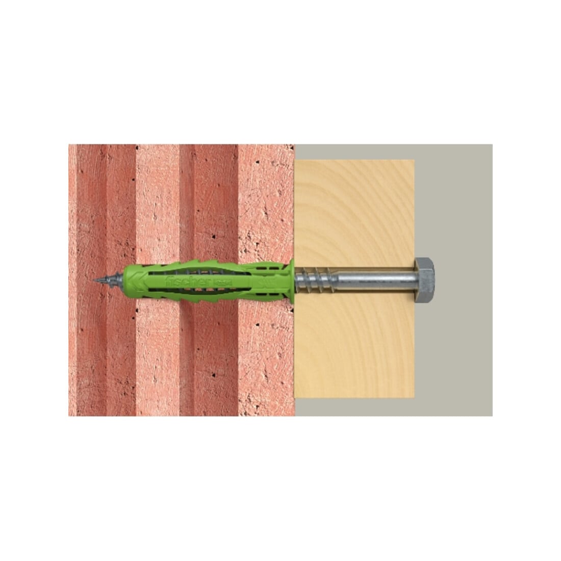 fischer Dübel SX Plus Green 10x50 K