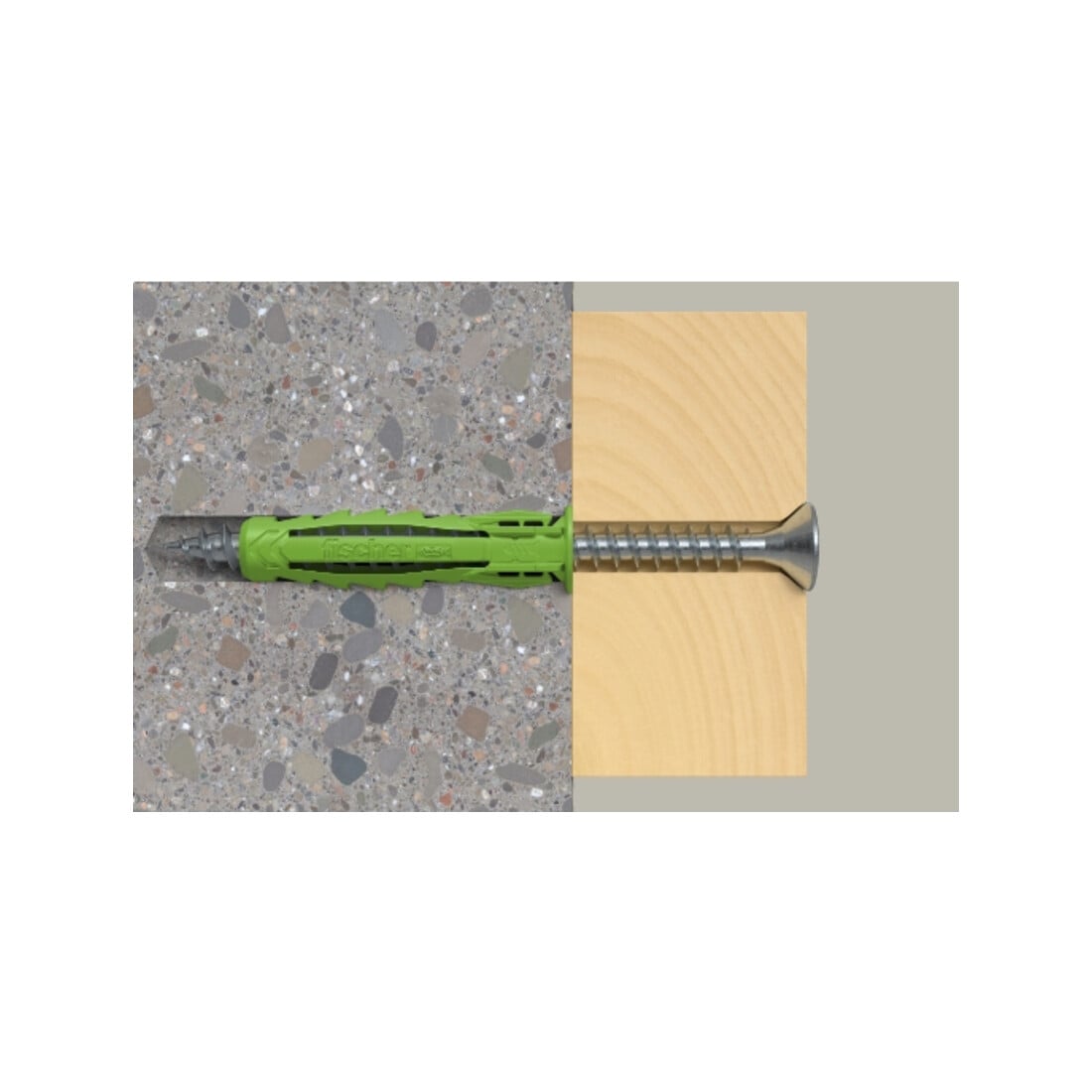 fischer Dübel SX Plus Green 5x25 K