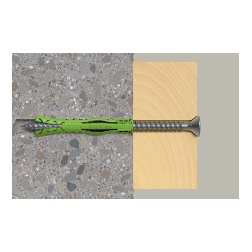 fischer Dübel SX Plus Green 6x50