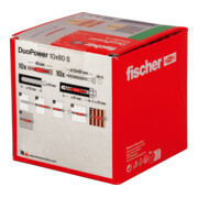 Fischer DUOPOWER met zeskantkopschroef-4