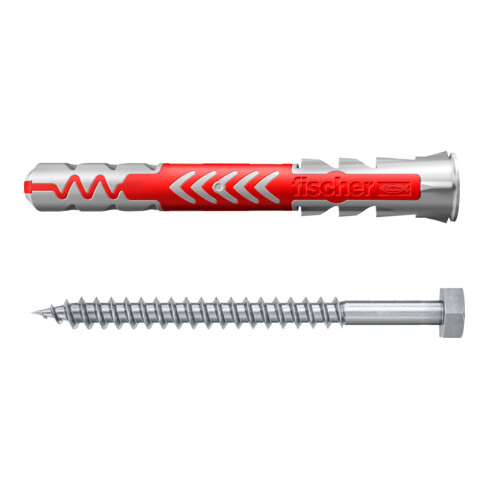 Fischer DUOPOWER met zeskantkopschroef