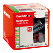 Fischer DUOPOWER met zeskantkopschroef