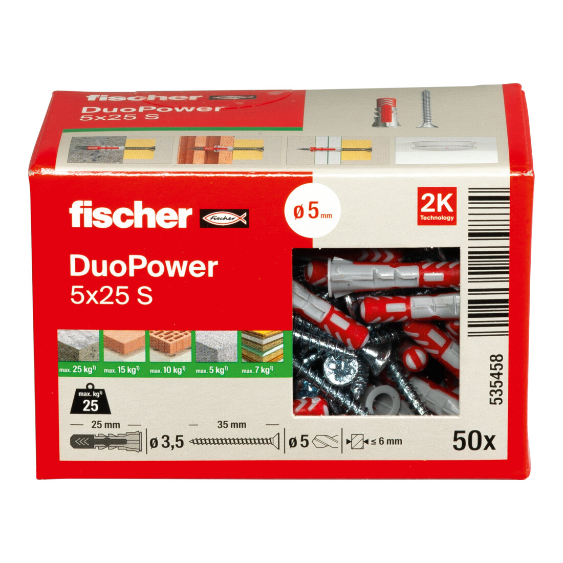 fischer DUOPOWER 5x25 S LD