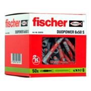 fischer DUOPOWER mit Senkkopfschraube