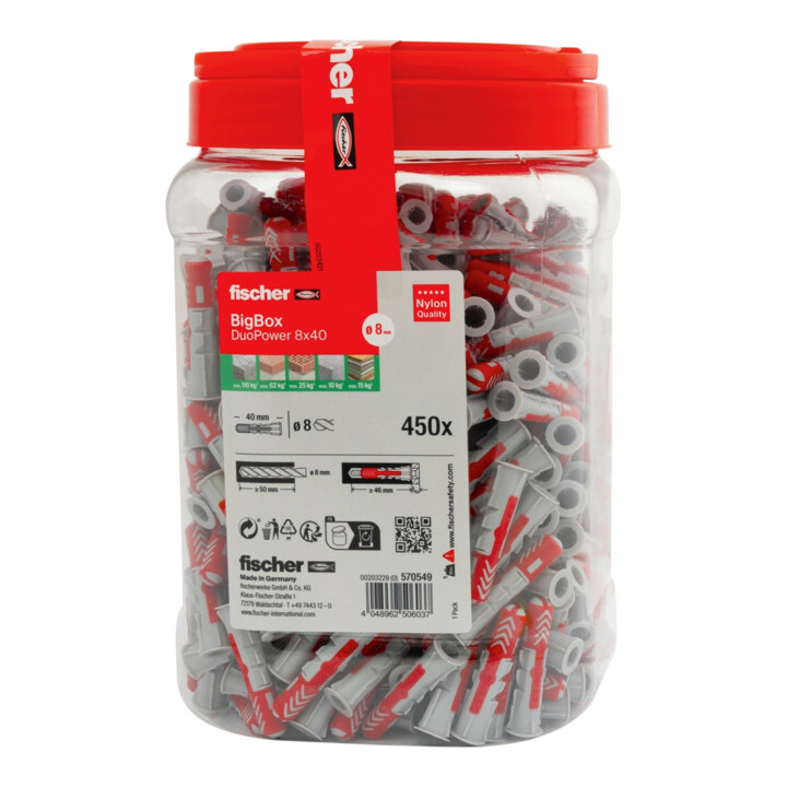 fischer DuoPower 8x40 BigBox (450)