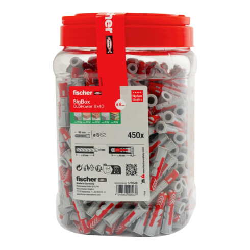 fischer DuoPower 8x40 BigBox (450)