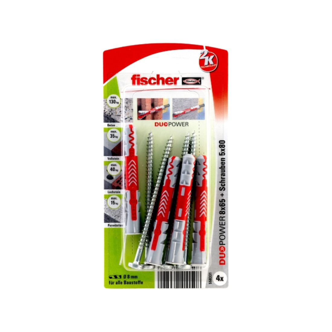fischer DuoPower 8x65 S PH K