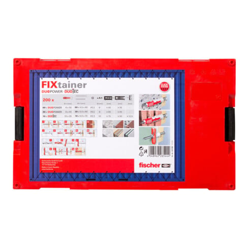 fischer DuoPower-DuoTec con viti FixTainer