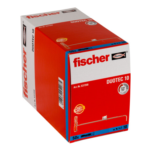 Fischer  tuimelplug DUOTEC 10