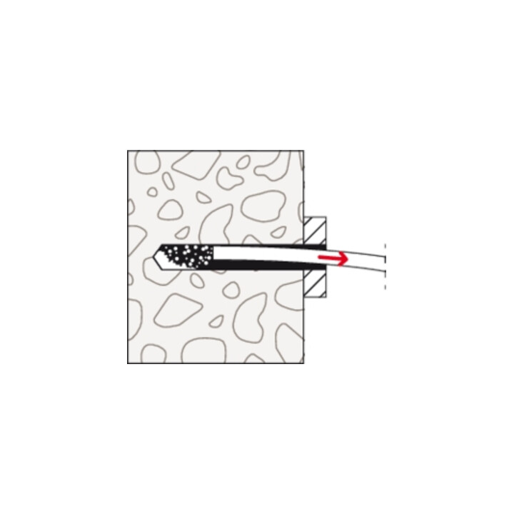 fischer DuoXpand 10x100 T avec vis FUS