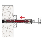 fischer DuoXpand 10x100 T avec vis FUS-5