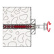 fischer DuoXpand 10x100 T avec vis FUS