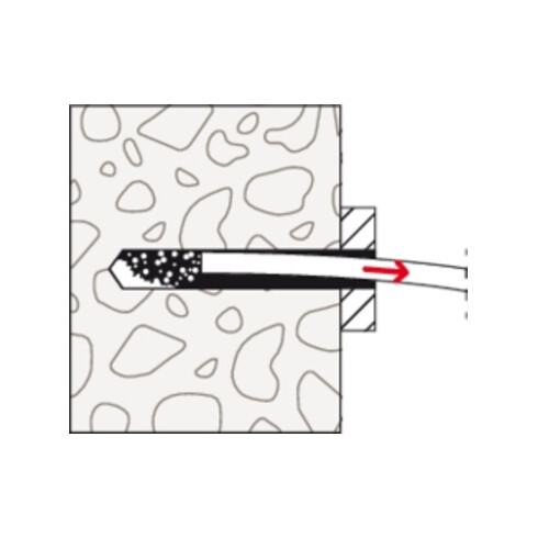 fischer DuoXpand 10x100 T mit FUS-Schraube