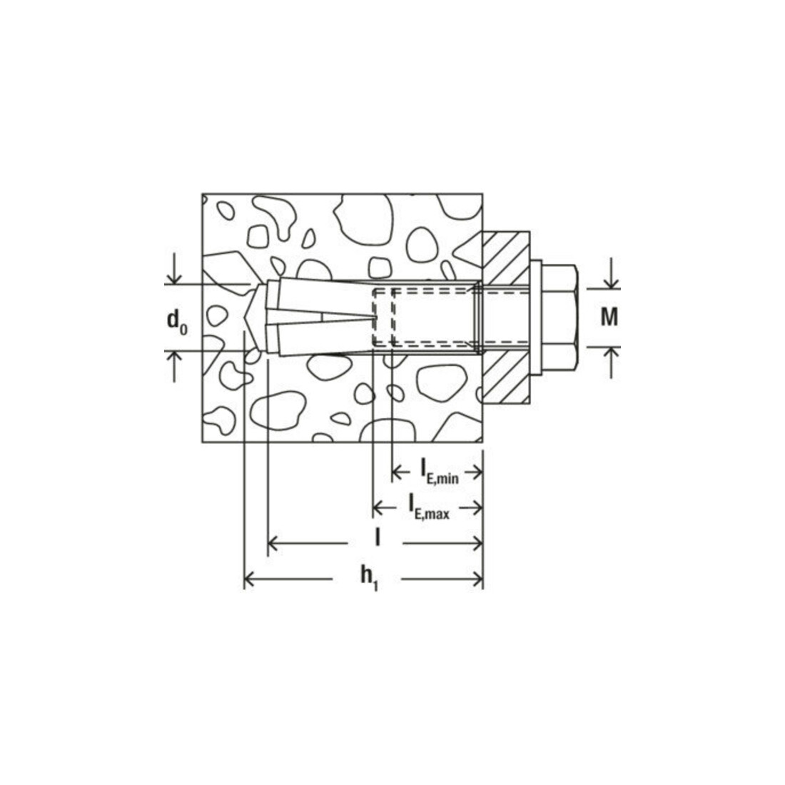 fischer Einschlaganker EA II M16 A4